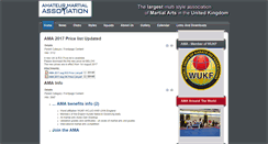 Desktop Screenshot of amauk.co.uk